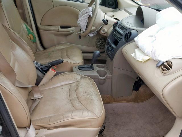 1G8AJ52F03Z123565 - 2003 SATURN ION LEVEL GREEN photo 5