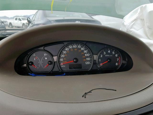 1G8AJ52F03Z123565 - 2003 SATURN ION LEVEL GREEN photo 8