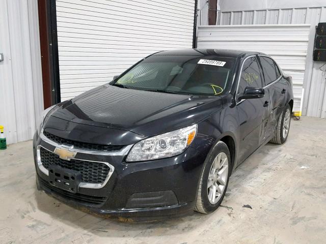 1G11C5SL8EF154890 - 2014 CHEVROLET MALIBU 1LT BLACK photo 2