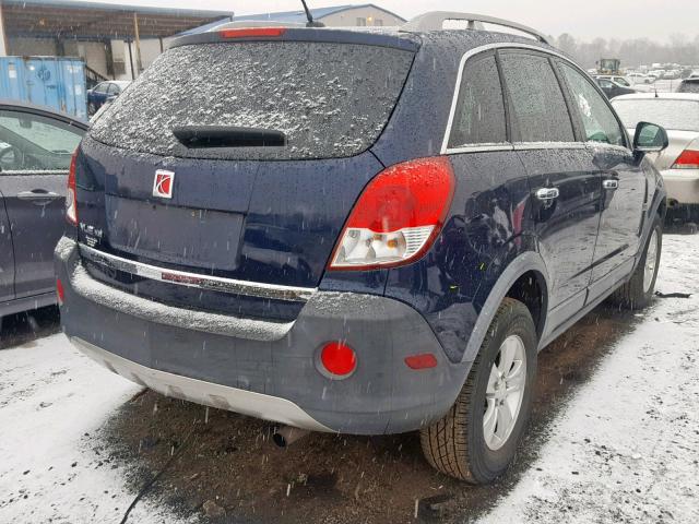 3GSCL33P18S667019 - 2008 SATURN VUE XE BLUE photo 4