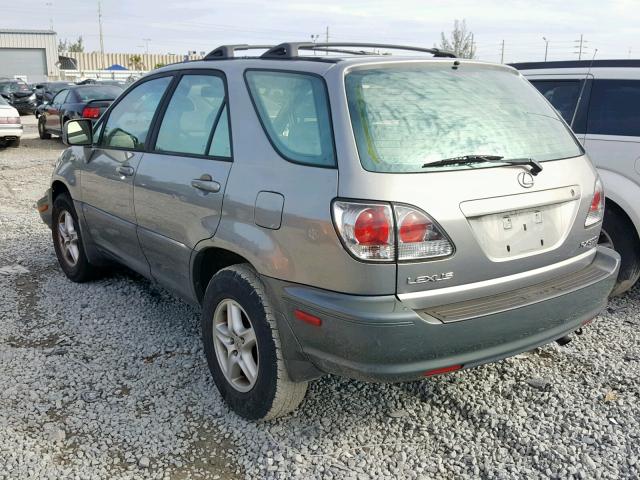 JTJGF10U010095132 - 2001 LEXUS RX 300 GRAY photo 3