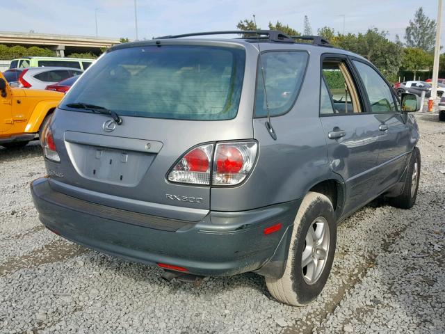 JTJGF10U010095132 - 2001 LEXUS RX 300 GRAY photo 4