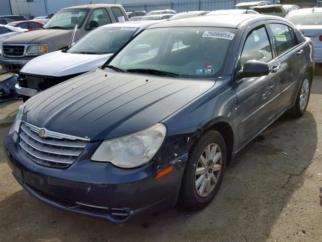 1C3LC46K18N151274 - 2008 CHRYSLER SEBRING LX BLUE photo 2