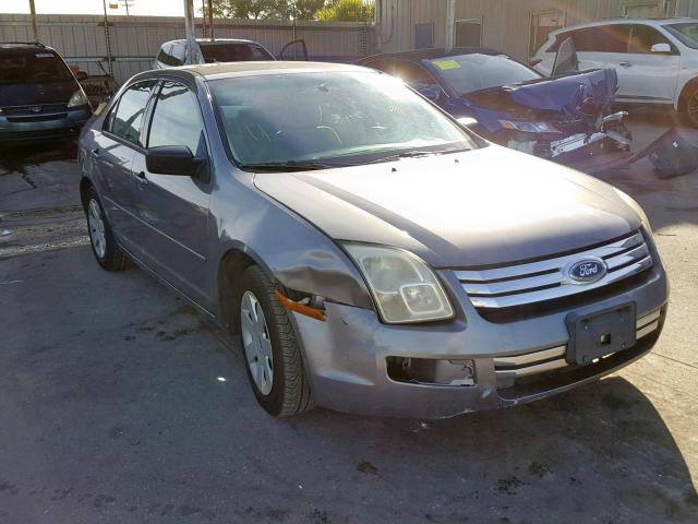 3FAHP06Z47R188123 - 2007 FORD FUSION S GRAY photo 1