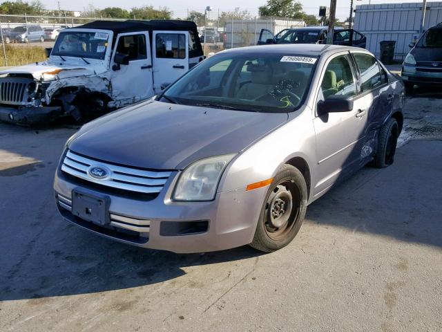 3FAHP06Z47R188123 - 2007 FORD FUSION S GRAY photo 2