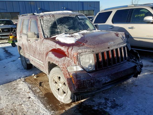 1J8GN28K99W532674 - 2009 JEEP LIBERTY SP RED photo 1