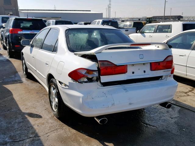 1HGCG1657XA018809 - 1999 HONDA ACCORD EX WHITE photo 3