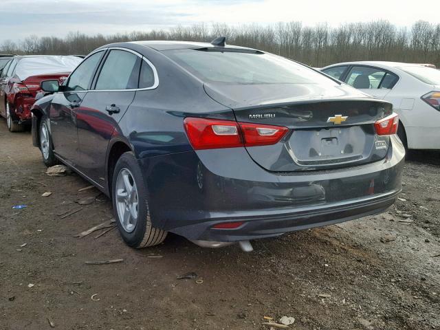 1G1ZB5ST4JF224546 - 2018 CHEVROLET MALIBU LS GRAY photo 3