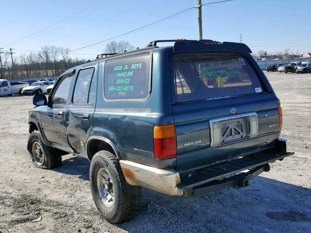 JT3VN39W0S0179017 - 1995 TOYOTA 4RUNNER VN GREEN photo 3