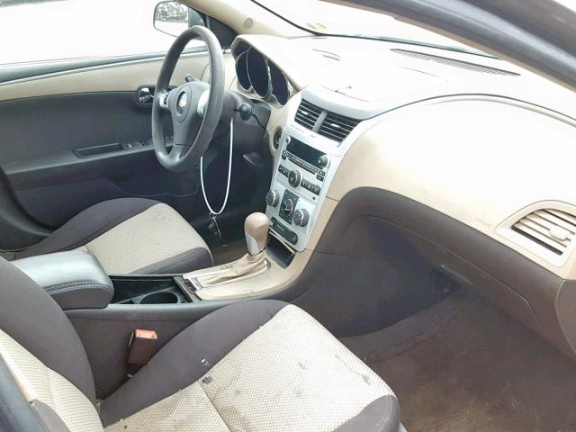 1G1ZA5EU9CF141270 - 2012 CHEVROLET MALIBU LS BROWN photo 5