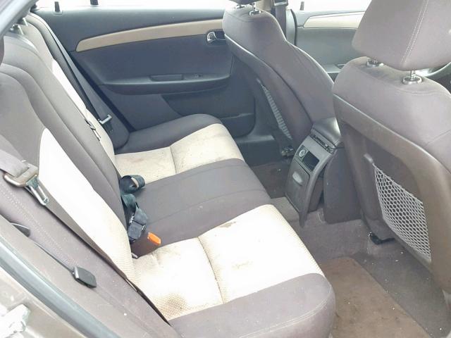 1G1ZA5EU9CF141270 - 2012 CHEVROLET MALIBU LS BROWN photo 6