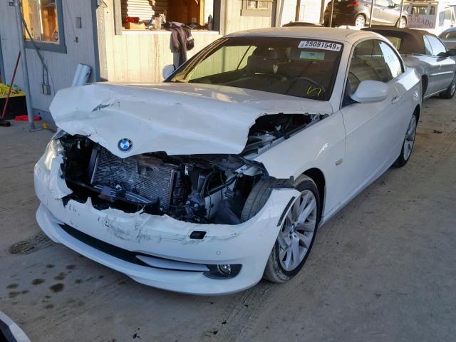 WBADW7C53DE733603 - 2013 BMW 328 I SULE WHITE photo 2