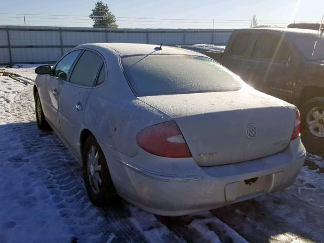 2G4WD582571176201 - 2007 BUICK LACROSSE C SILVER photo 3