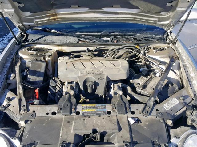 2G4WD582571176201 - 2007 BUICK LACROSSE C SILVER photo 7