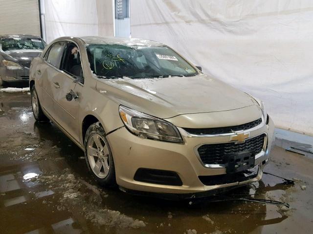 1G11B5SL6EF122426 - 2014 CHEVROLET MALIBU LS GOLD photo 1