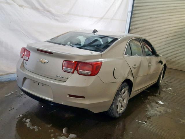 1G11B5SL6EF122426 - 2014 CHEVROLET MALIBU LS GOLD photo 4