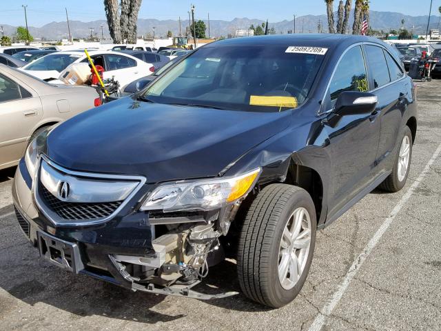 5J8TB3H52FL010692 - 2015 ACURA RDX TECHNO BLACK photo 2