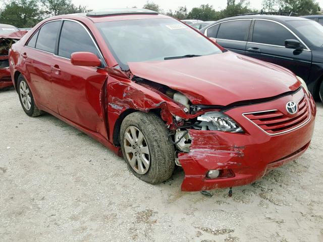 4T1BK46K59U076852 - 2009 TOYOTA CAMRY SE RED photo 1