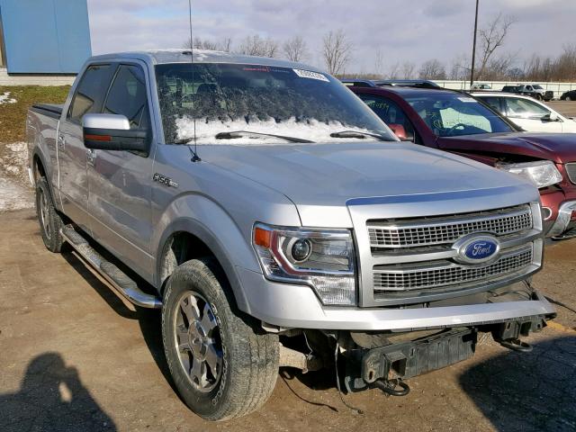 1FTFW1EV8AFB03510 - 2010 FORD F150 SUPER GRAY photo 1