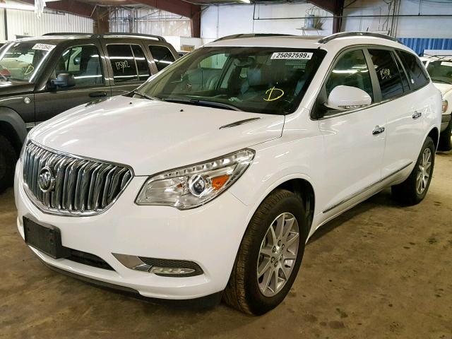 5GAKVBKD0HJ157539 - 2017 BUICK ENCLAVE WHITE photo 2