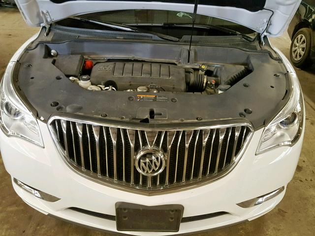 5GAKVBKD0HJ157539 - 2017 BUICK ENCLAVE WHITE photo 7