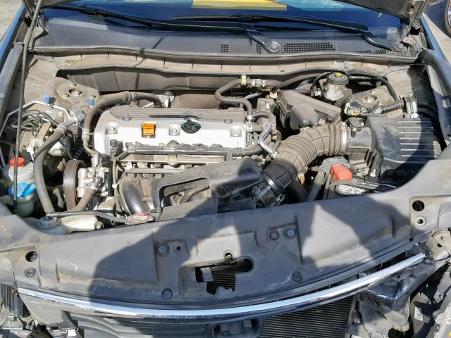 1HGCP2F4XAA129617 - 2010 HONDA ACCORD LXP GRAY photo 7