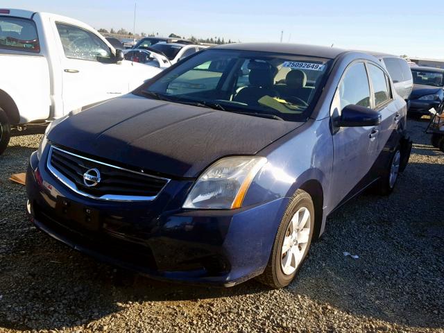 3N1AB6AP9CL761651 - 2012 NISSAN SENTRA 2.0 BLUE photo 2