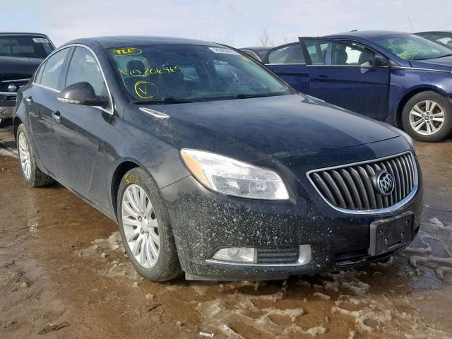 2G4GS5EK9C9206469 - 2012 BUICK REGAL PREM BLACK photo 1