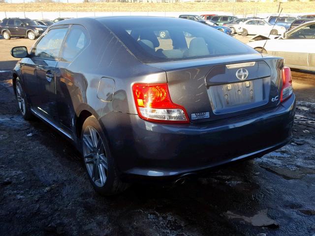 JTKJF5C70B3006836 - 2011 TOYOTA SCION TC შავი ფოტო 3