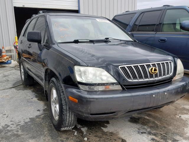 JTJHF10UX20257001 - 2002 LEXUS RX 300 BLACK photo 1