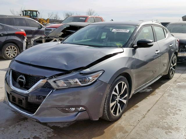 1N4AA6APXJC361712 - 2018 NISSAN MAXIMA 3.5 GRAY photo 2