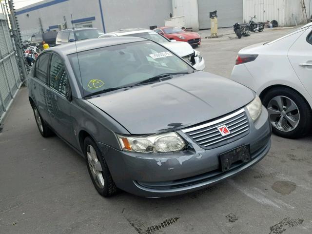 1G8AJ58F16Z196228 - 2006 SATURN ION LEVEL GRAY photo 1
