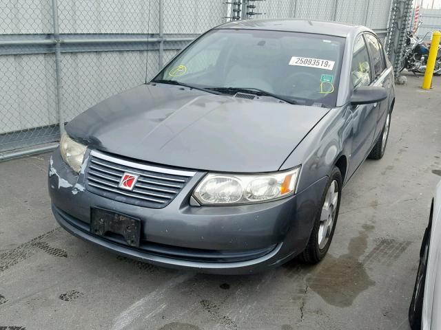 1G8AJ58F16Z196228 - 2006 SATURN ION LEVEL GRAY photo 2