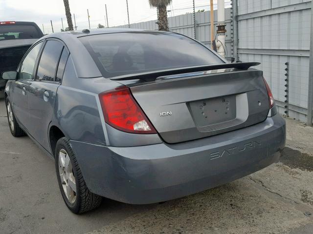 1G8AJ58F16Z196228 - 2006 SATURN ION LEVEL GRAY photo 3