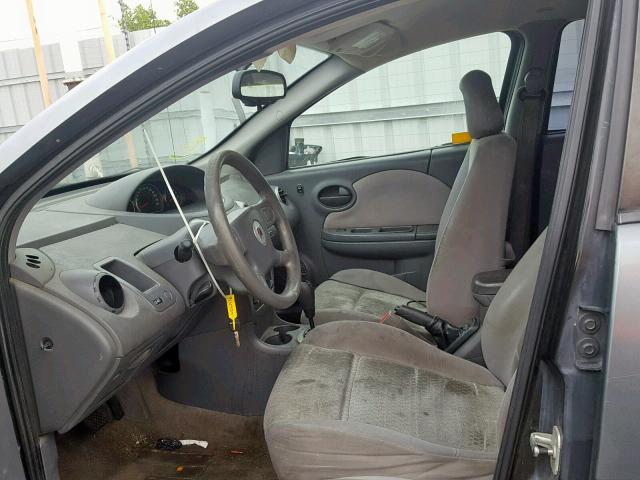 1G8AJ58F16Z196228 - 2006 SATURN ION LEVEL GRAY photo 5