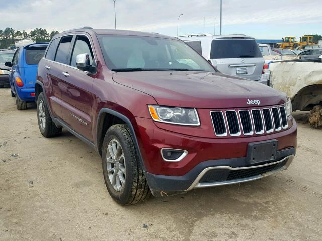 1C4RJFBG0GC468529 - 2016 JEEP GRAND CHER BURGUNDY photo 1