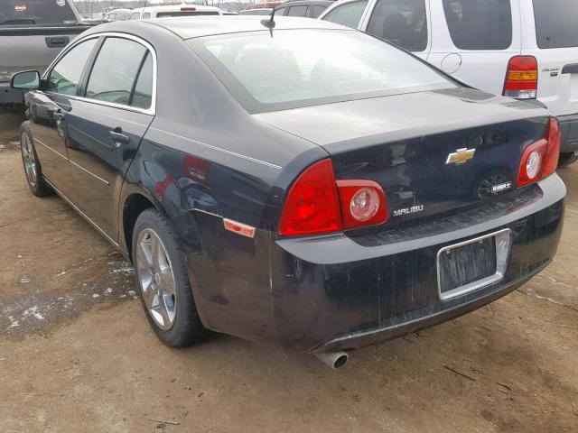 1G1ZD5E16BF277433 - 2011 CHEVROLET MALIBU 2LT BLACK photo 3