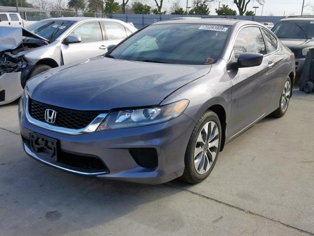 1HGCT1B38EA006617 - 2014 HONDA ACCORD LX- GRAY photo 2