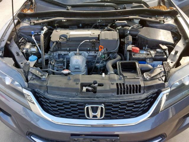 1HGCT1B38EA006617 - 2014 HONDA ACCORD LX- GRAY photo 7