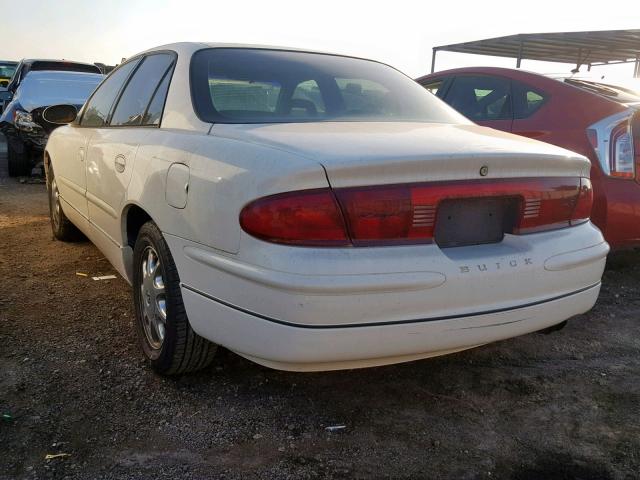 2G4WB55K921110897 - 2002 BUICK REGAL LS WHITE photo 3