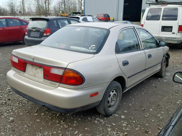 JM1BC1414W0214667 - 1998 MAZDA PROTEGE DX TAN photo 4