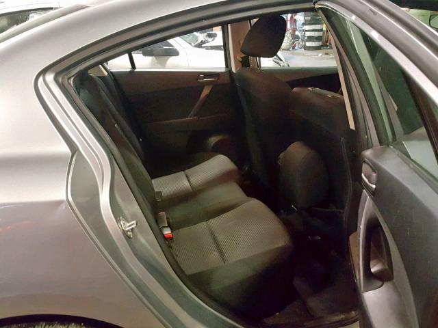 JM1BL1V73C1671396 - 2012 MAZDA 3 I SILVER photo 6