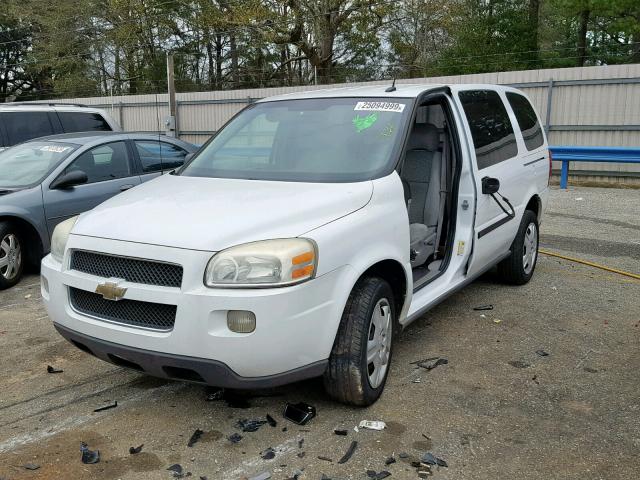 1GNDV13198D134157 - 2008 CHEVROLET UPLANDER WHITE photo 2