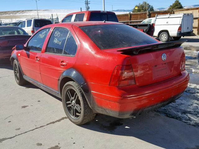 3VWRA29M3XM031575 - 1999 VOLKSWAGEN JETTA GL RED photo 3