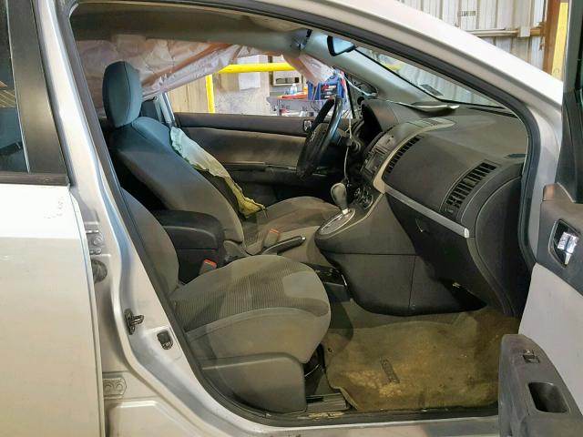 3N1AB6AP7BL712138 - 2011 NISSAN SENTRA 2.0 SILVER photo 5