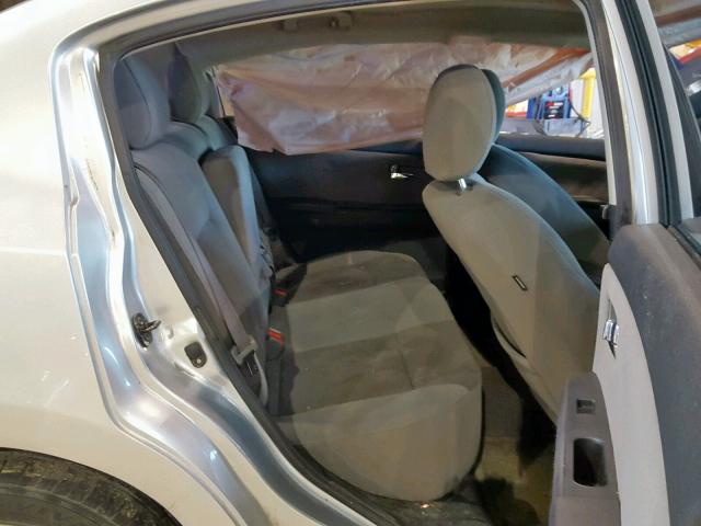 3N1AB6AP7BL712138 - 2011 NISSAN SENTRA 2.0 SILVER photo 6