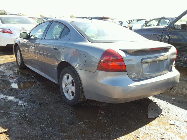 2G2WP552681192672 - 2008 PONTIAC GRAND PRIX GRAY photo 3