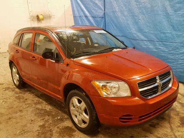 1B3HB48A69D184658 - 2009 DODGE CALIBER SX ORANGE photo 1