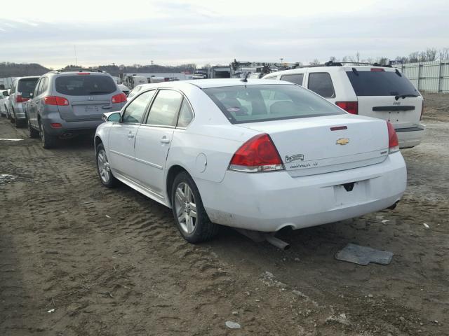 2G1WB5E32E1181143 - 2014 CHEVROLET IMPALA LIM WHITE photo 3