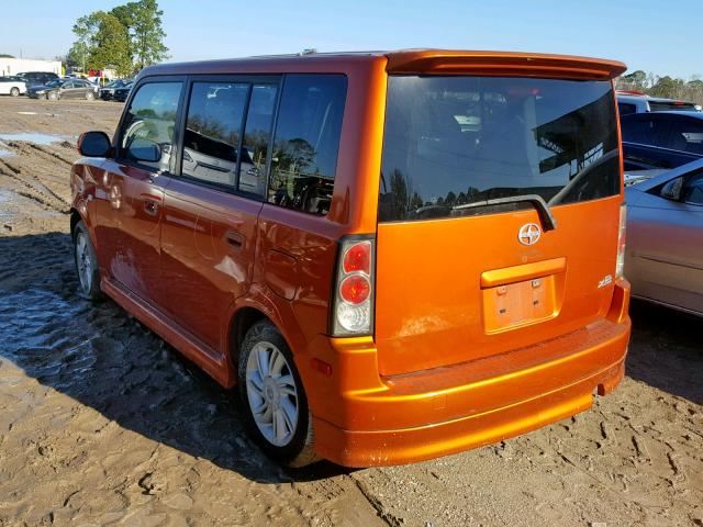 JTLKT324440163665 - 2004 TOYOTA SCION XB Қызғылт сары фото 3